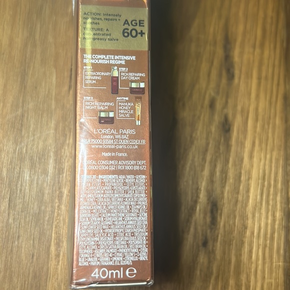 New, L’ORÉAL Paris Age Perfect Intensive Re-Nourish Manuka Honey Miracle Salve - Picture 4 of 4